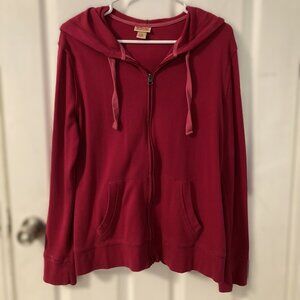 ⭐️ 3/$13 Pink Mossimo Supply Co. Zipper Jacket - Size XL